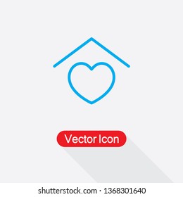 Home Icon, House Icon Vector Illustration Eps10