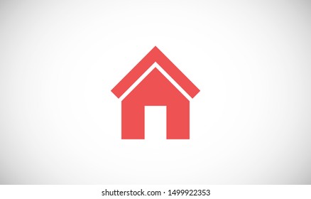 Home icon. House vector illustration EPS10. Real estate concept