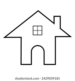 Home icon. House vector icon.  home in trendy flat style isolated on background. home icon page symbol for your web site design home icon logo, app, UI. eps10.