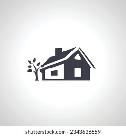Home icon. house icon. village house icon