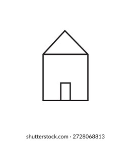 Diseño de elemento de ilustración de icono de inicio