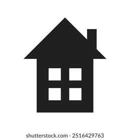 Ilustração do Ícone Home. Ícone Simples