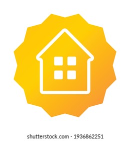 home icon. home illustration. Flat vector icon. can use for, icon design element, ui, web, app.