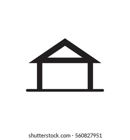 home icon illustration isolated vector sign symbol