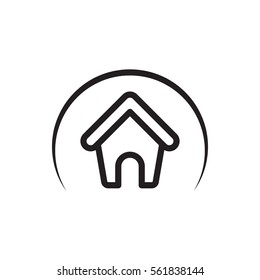 home icon illustration isolated vector sign symbol