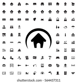 home icon illustration isolated vector sign symbol