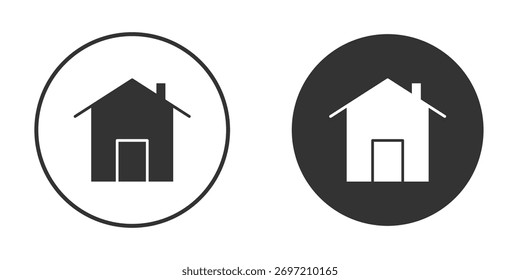Abbildung des Home-Symbols. Pixel-Vektorgrafiken - Vektor.