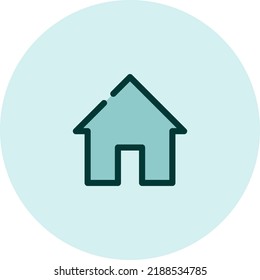 Startsymbol, Illustration, Vektorgrafik auf weißem Hintergrund.