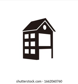 logotipo vectorial de ilustrador de icono de hogar