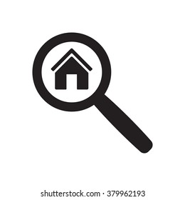 Home  icon,  isolated. Flat  design.