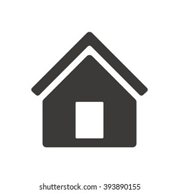 Home  icon,  isolated. Flat  design.