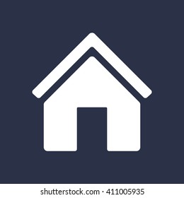 Home  icon,  isolated. Flat  design.