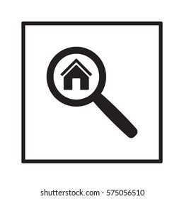 Home   icon, isolated. Flat  design. 