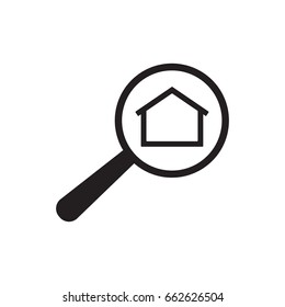 Home   icon, isolated. Flat  design. 