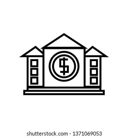 home icon isolated on white background, vector illustration