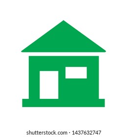 Home Icon Isolated on White Background