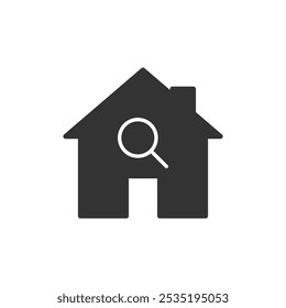 Home icon isolated on white background. Search symbol modern, simple, vector, icon for website design, mobile app, ui. Vector Illustration