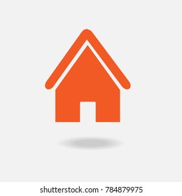 Home Icon Isolated  on white background