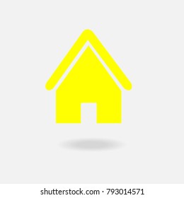 Home Icon Isolated  on white background