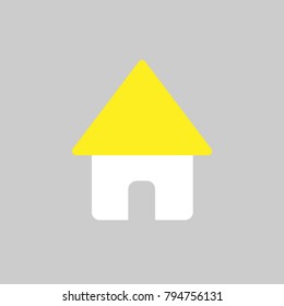 Home Icon Isolated  on white background