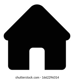 home icon isolated vector illustration