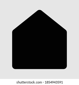 ilustración vectorial aislada del icono de inicio