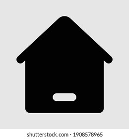 home icon isolated vector illustration
