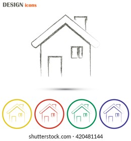 Home icon Line icon