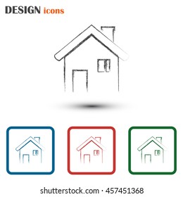 Home icon Line icon