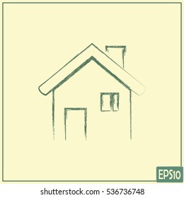 Home icon Line icon