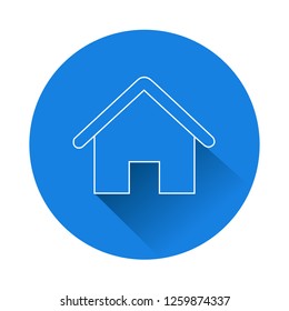 Home icon, Line drawing, elements are grouped.