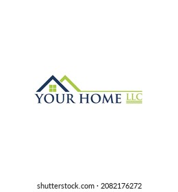 home icon logo design and churc