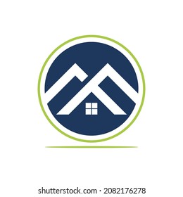 home icon logo design and churc