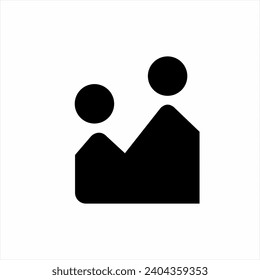 Home icon logo design with a human concept.