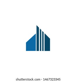 Home icon logo design vector template