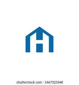 Home icon logo design vector template