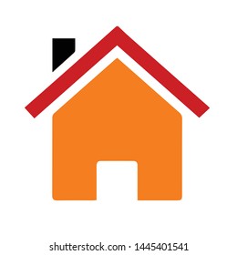 home  icon. Logo element illustration. home design. colored collection. home concept. Can be used in web and mobile