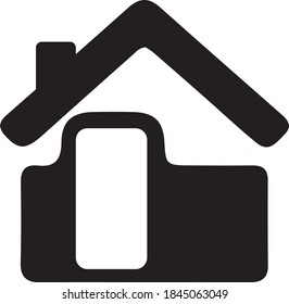 home icon or logo isolated sign symbol vector illustration - high quality black style vector icons.