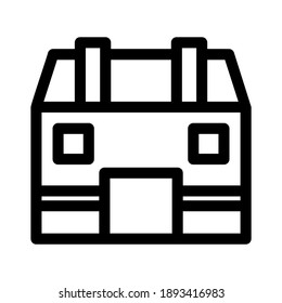 home icon or logo isolated sign symbol vector illustration - high quality black style vector icons
