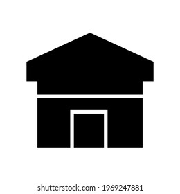 home icon or logo isolated sign symbol vector illustration - high quality black style vector icons
