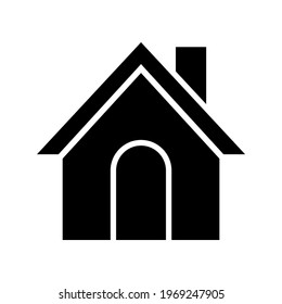 home icon or logo isolated sign symbol vector illustration - high quality black style vector icons
