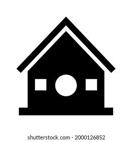 home icon or logo isolated sign symbol vector illustration - high quality black style vector icons
