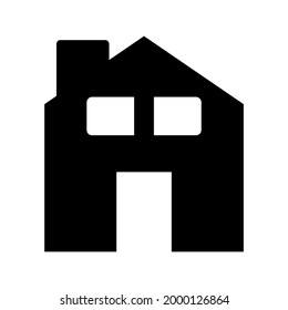home icon or logo isolated sign symbol vector illustration - high quality black style vector icons