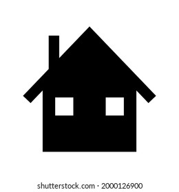 home icon or logo isolated sign symbol vector illustration - high quality black style vector icons