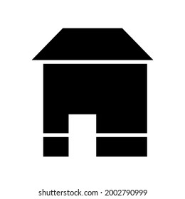 home icon or logo isolated sign symbol vector illustration - high quality black style vector icons
