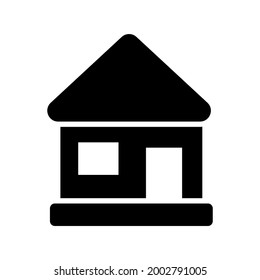 home icon or logo isolated sign symbol vector illustration - high quality black style vector icons
