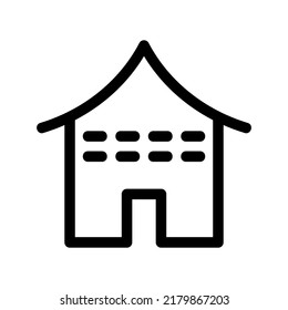 home icon or logo isolated sign symbol vector illustration - high quality black style vector icons
