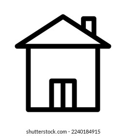 home icon or logo isolated sign symbol vector illustration - high quality black style vector icons
