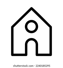 home icon or logo isolated sign symbol vector illustration - high quality black style vector icons
