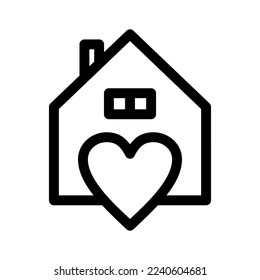 home icon or logo isolated sign symbol vector illustration - high quality black style vector icons
